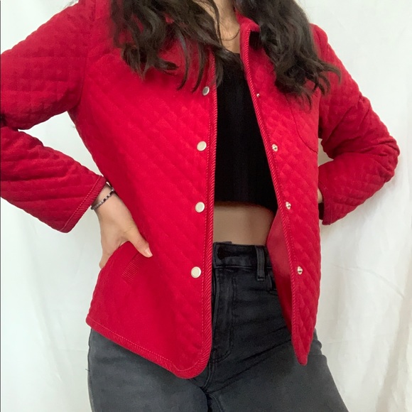 Red Vintage Blazer - Picture 1 of 4